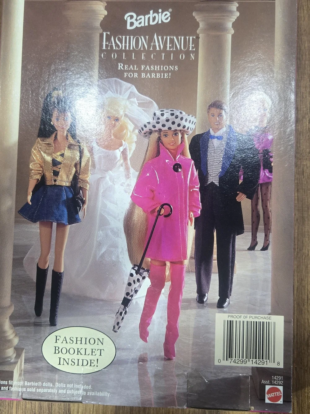 Barbie Fashion Avenue Purple Lingerie Set 1995